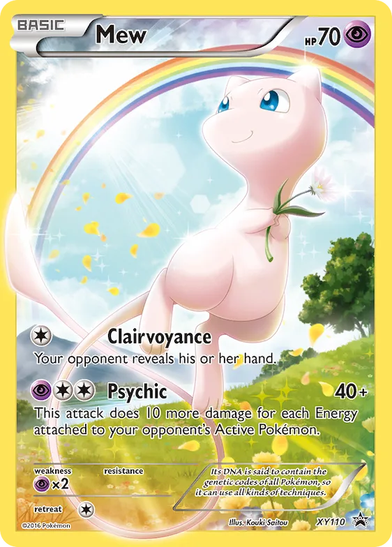 Mew #XY110 – XY Promos