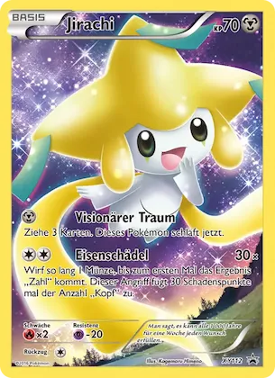 Jirachi Nr. XY112 – XY Promokarten