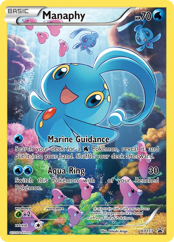 Manaphy #XY113 – XY Promos