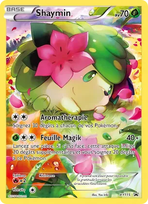 Shaymin n° XY115 – Promo XY
