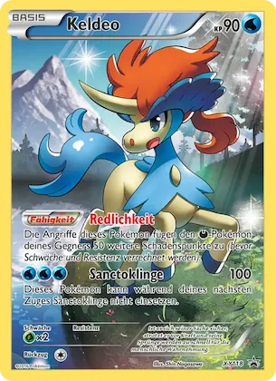 Keldeo Nr. XY118 – XY Promokarten