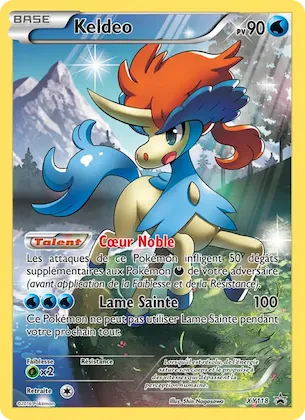Keldeo n° XY118 – Promo XY
