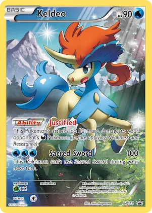 Keldeo #XY118 – XY Promos
