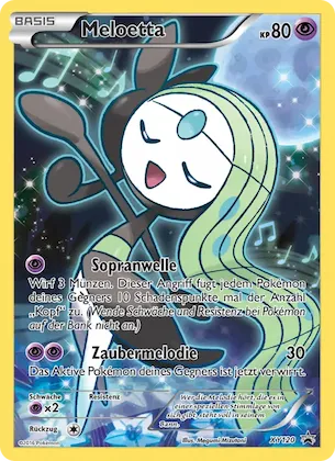 Meloetta Nr. XY120 – XY Promokarten