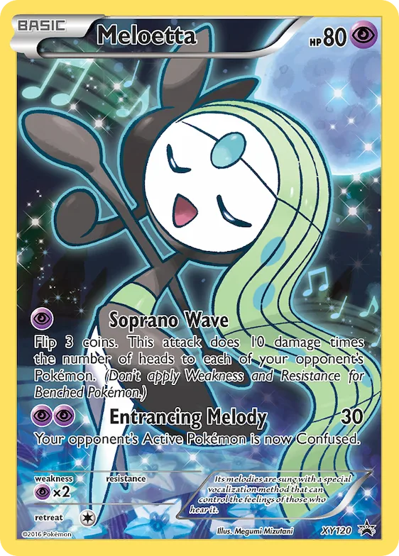 Meloetta #XY120 – XY Promos