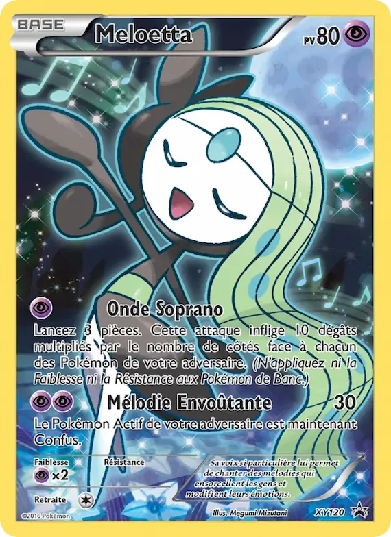 Meloetta XY120 – Promo XY