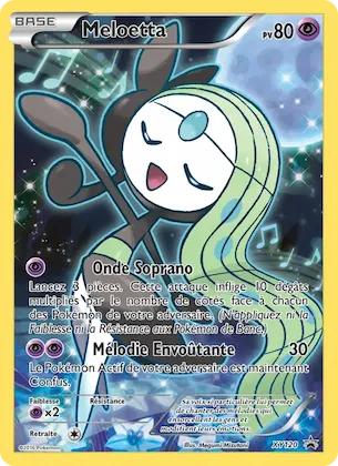Meloetta n° XY120 – Promo XY