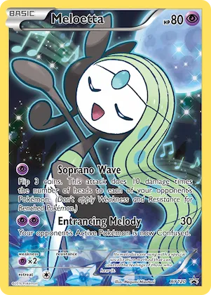 Meloetta #XY120 – XY Promos