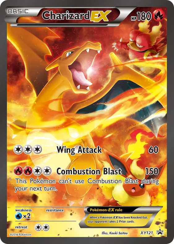 Charizard-EX #XY121 – XY Promos