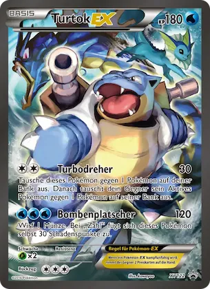 Blastoise-EX Nr. XY122 – XY Promokarten