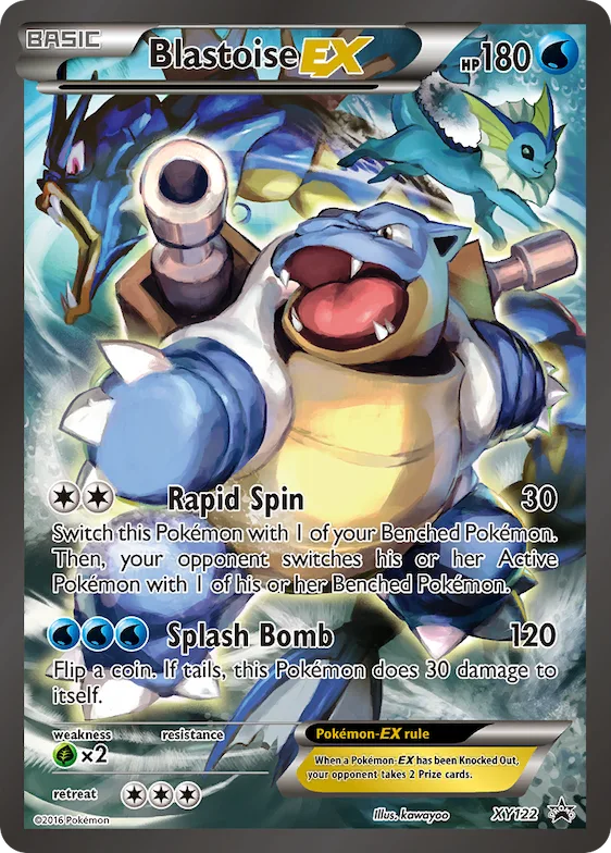 Blastoise-EX #XY122 – XY Promos