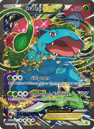 Venusaur-EX Nr. XY123 – XY Promokarten