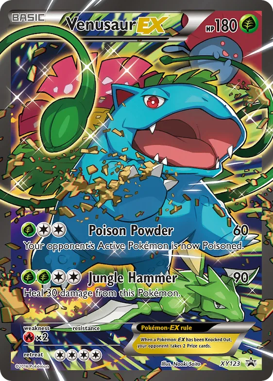 Venusaur-EX #XY123 – XY Promos