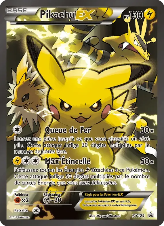 Pikachu EX XY124 – Promo XY
