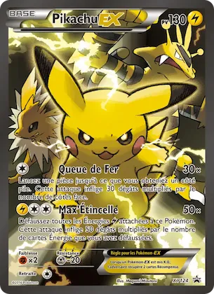 Pikachu EX n° XY124 – Promo XY