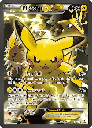 Pikachu-EX #XY124 – XY Promos