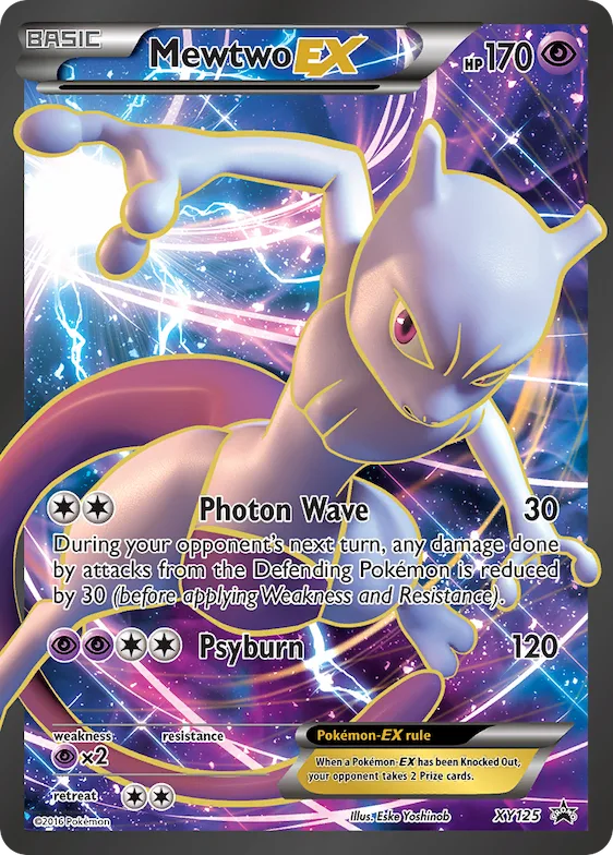 Mewtwo-EX #XY125 – XY Promos