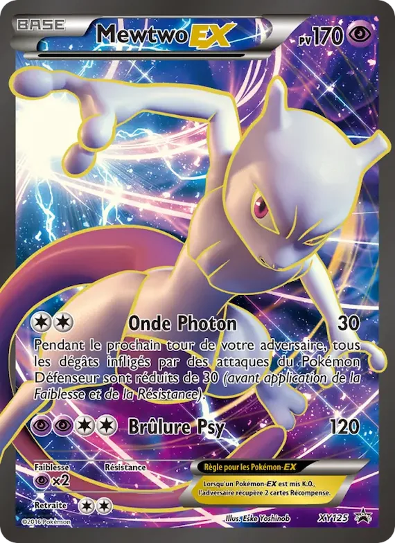 Mewtwo-EX XY125 – Promo XY