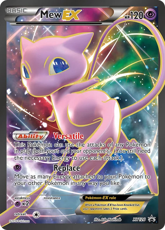 Mew-EX #XY126 – XY Promos