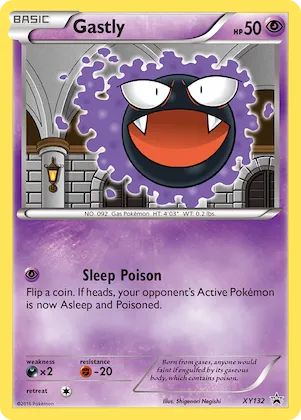 Gastly #XY132 – XY Promos
