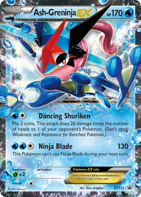 Ash-Greninja-EX #XY133 – XY Promos