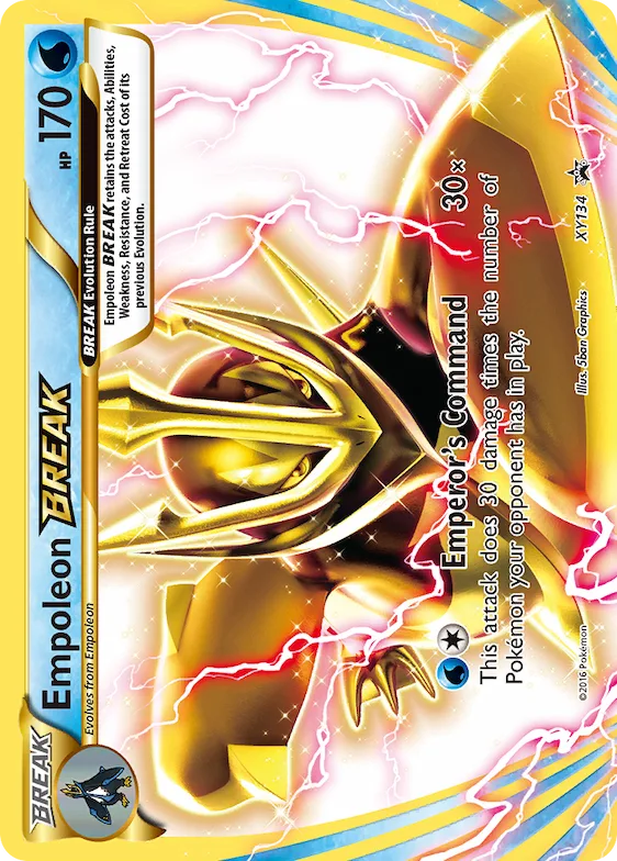 Empoleon BREAK #XY134 – XY Promos