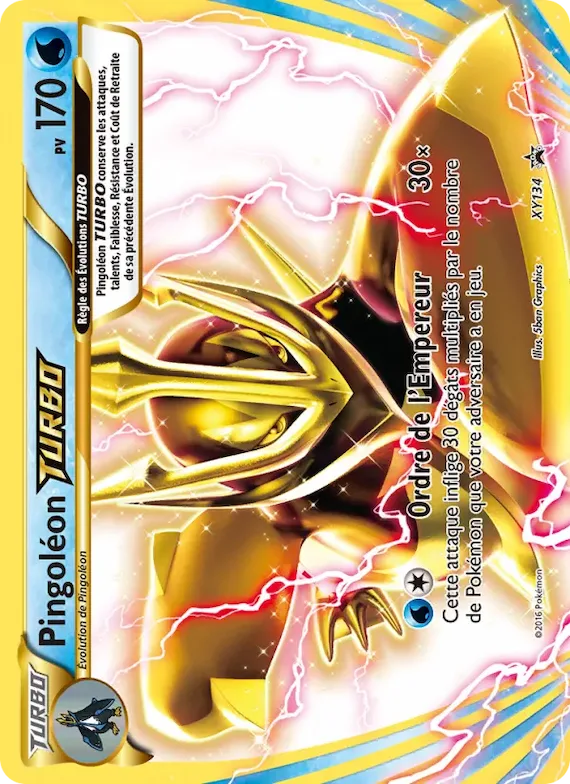 Pingoléon TURBO XY134 – Promo XY