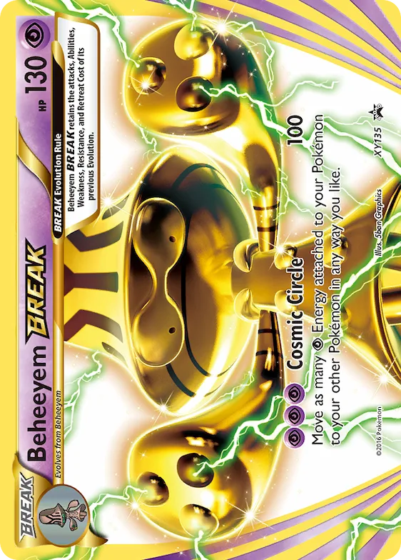 Beheeyem BREAK #XY135 – XY Promos
