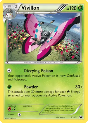 Vivillon #XY137 – XY Promos