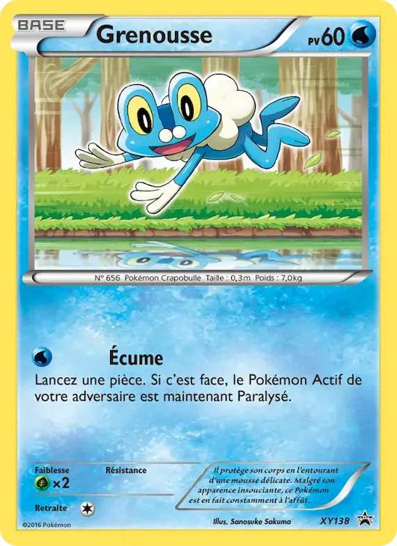 Grenousse XY138 – Promo XY