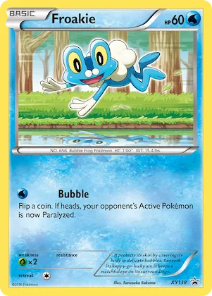 Froakie #XY138 – XY Promos