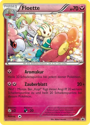 Floette Nr. XY139 – XY Promokarten