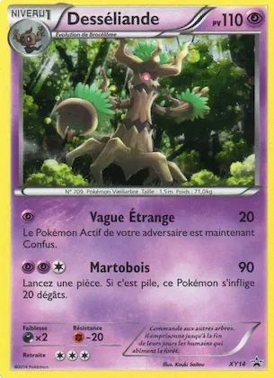 Desséliande n° XY14 – Promo XY