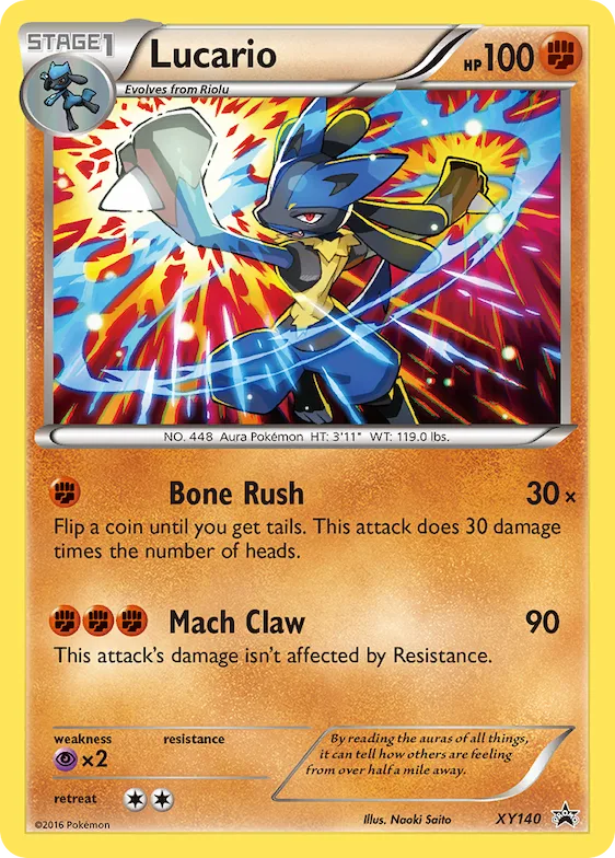 Lucario #XY140 – XY Promos