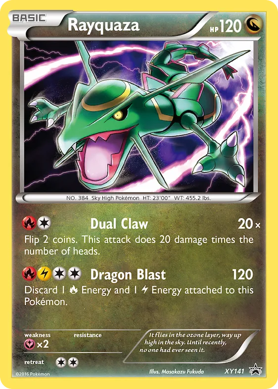 Rayquaza #XY141 – XY Promos