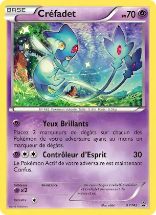 Créfadet n° XY142 – Promo XY