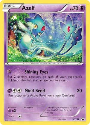 Azelf #XY142 – XY Promos