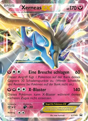 Xerneas-EX Nr. XY149 – XY Promokarten