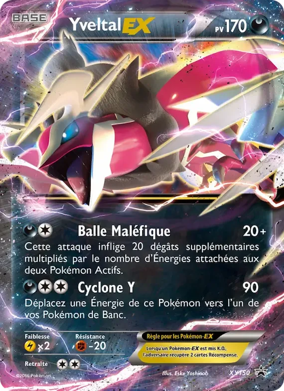 Yveltal EX XY150 – Promo XY