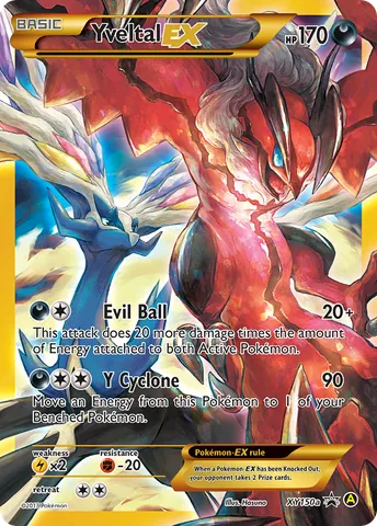Yveltal-EX #XY150a – XY Promos