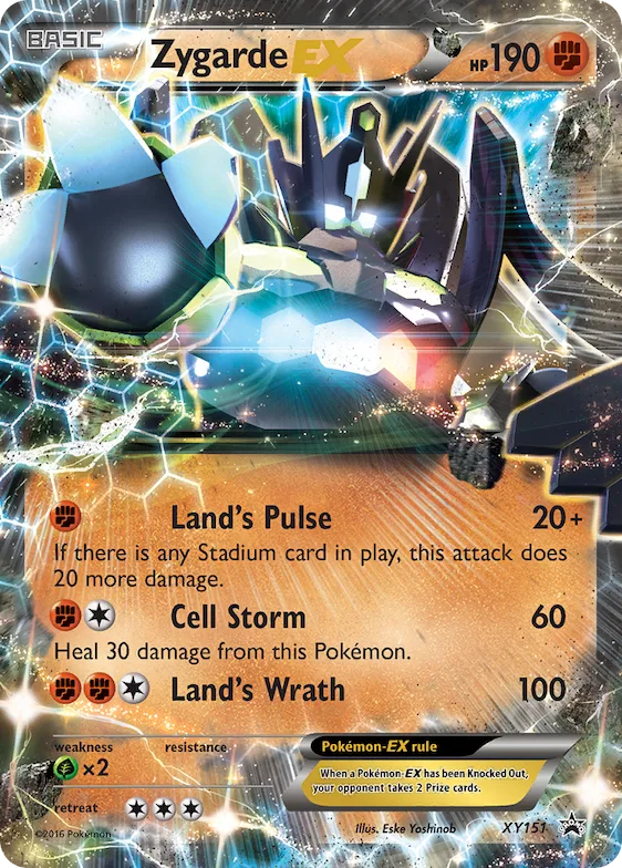 Zygarde-EX #XY151 – XY Promos