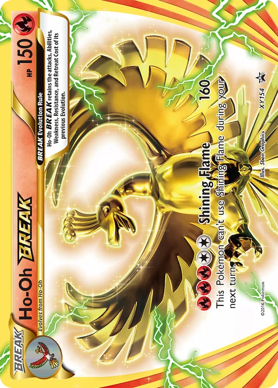 Ho-Oh BREAK #XY154 – XY Promos