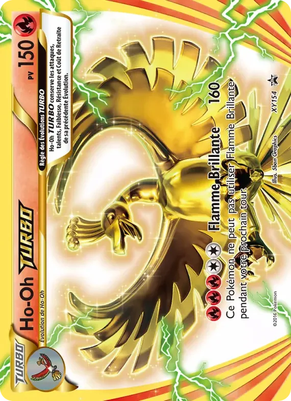Ho-Oh TURBO XY154 – Promo XY