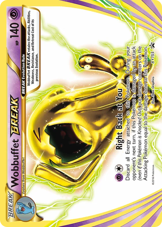 Wobbuffet BREAK #XY155 – XY Promos