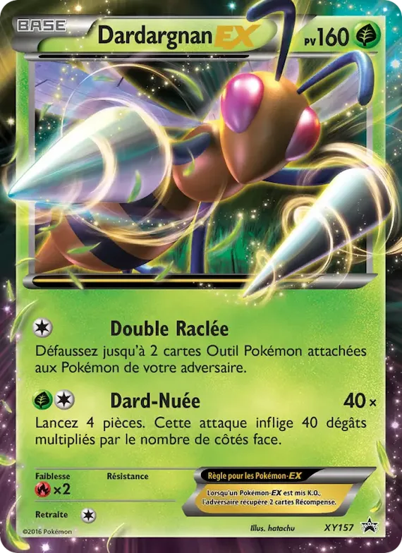 Dardargnan-EX XY157 – Promo XY