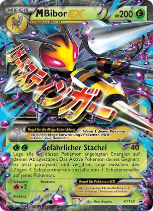 M Beedrill-EX Nr. XY158 – XY Promokarten