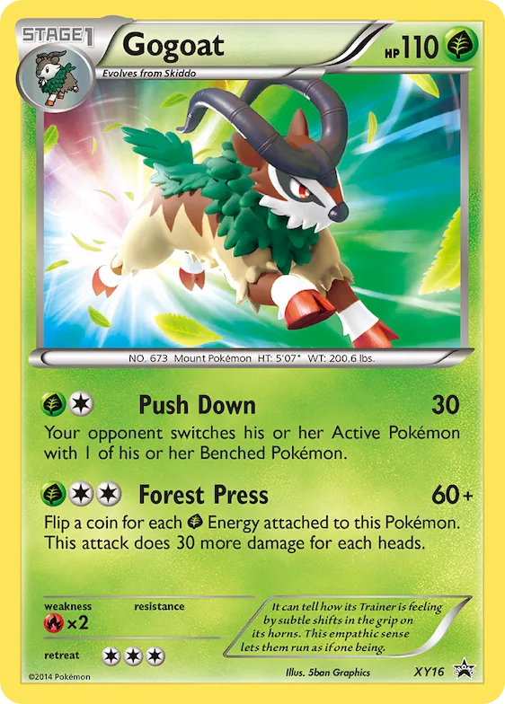 Gogoat #XY16 – XY Promos