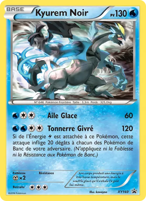 Kyurem Noir XY160 – Promo XY