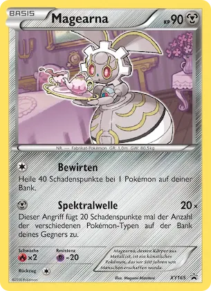 Magearna Nr. XY165 – XY Promokarten