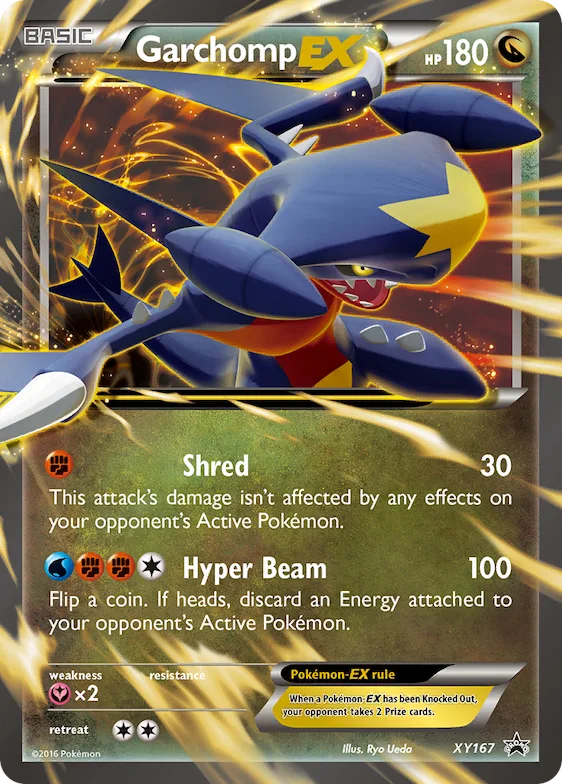 Garchomp-EX #XY167 – XY Promos